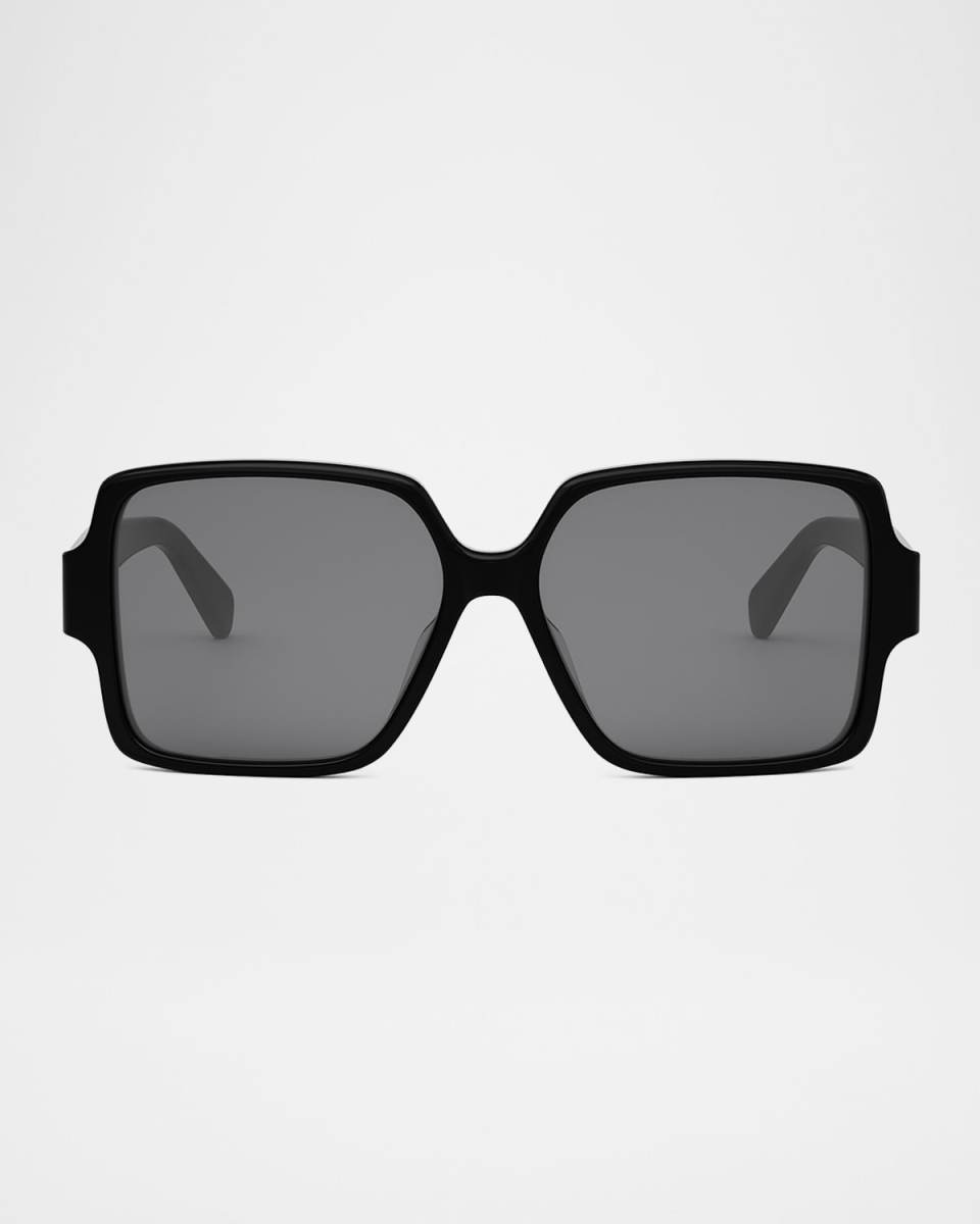 Triomphe Square Acetate Sunglasses